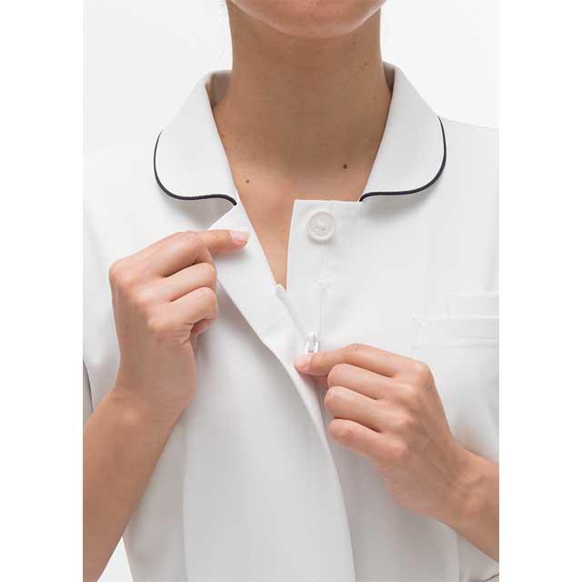 人気no 1 本体 Ho1687 ナガイレーベン Naway ファンデーションがつきにくい襟元 ワンピース 白衣 医療用白衣 看護師用 ナース ネイビー 短納期対応 Fcrtt Org