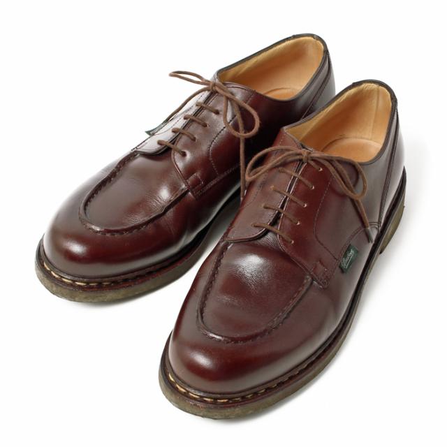 Para 美品 Boot パラブーツ Chambord シャンボード 靴 シューズ Uk8 5 レザー メンズ