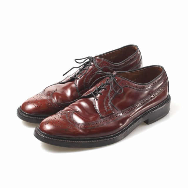 シニアファッション アレンエドモンズ Allen Edmonds Mcneil マクニール マックニール 1977年製 ウィングチップ フルブローグ Us9 5e バーガンディ ポリッシ Sale 30 Off Lakeoilgroup Com