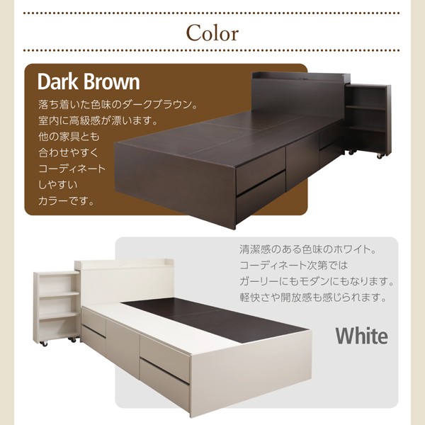 再入荷好評 ダブルベッド スライド収納 大型収納 棚付き 宮付き コンセントの通販はau PAY マーケット - houseBOAT|商品ロットナン チェストベッド 本棚 タンス マットレス付 マットレス付き 小さめ 小さい 超激安お得