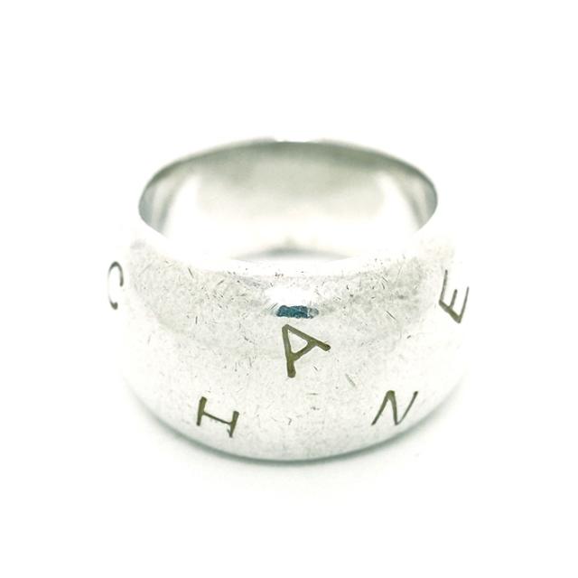 シャネル ロゴ 甲丸ワイドリング シルバー 13 5号 指輪 中古 の通販はau Pay マーケット ブランドショット東京 商品ロットナンバー