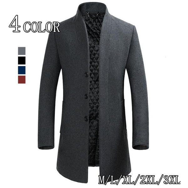 元のウール コート メンズ ロング 人気のファッショントレンド