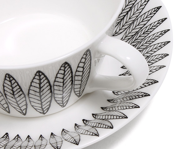 好評につき延長 復刻版 グスタフスベリ サリックス ブラック ティーカップ ソーサー Gustavsberg Salix Black 定価から3０ オフ Optimalhealthandwellness Net