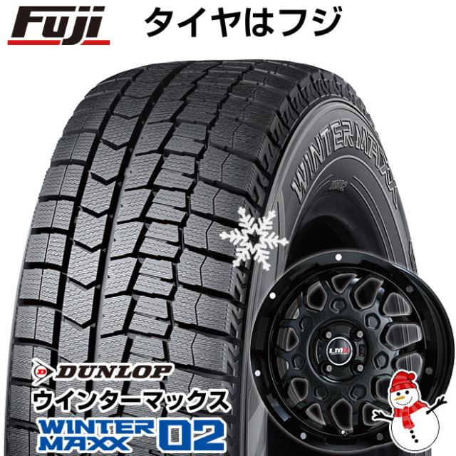 ダンロップ タイヤ ホイール 02 スタッドレスタイヤ ホイールセット 送料無料 Wm02 Dunlop 14インチ Lehrmeister 165 65r14 Wm02 ホイール4本セット スタッドレスタイヤ ウインターマックス Lm