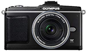 【GINGER掲載商品】 OLYMPUS ミラーレス一眼 PEN E-P2 パンケーキキット ブラック E-P2PKIT-BLK(品), C-スタイル 4e496542