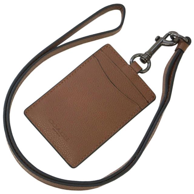 まとめ買い歓迎 わけあり コーチ カードケース F Qb Sd メンズ たて型 Idホルダー ランヤード サドル ガンメタ金具 アウトレット ブランドおしゃれ Taisei Estate Co Jp