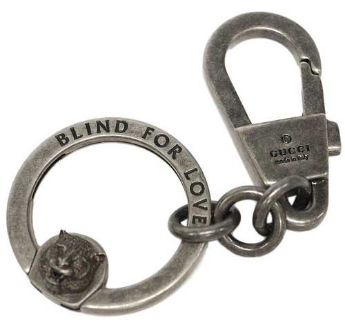 グッチ キーリング 474164-8111 GUCCI キーホルダー BLIND FOR LOVE 