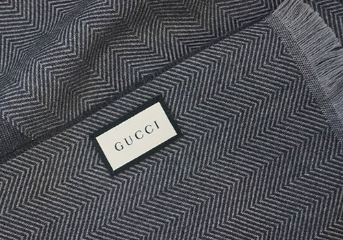 グッチ アウトレット ストール 544628-1163 GUCCI スカーフ ヘリンボーン ロゴ ウール100％ SCIARPA CREE