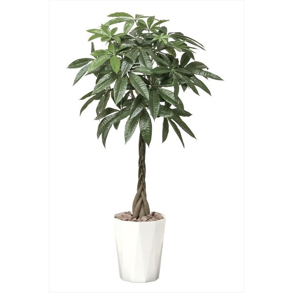 約 パキラ1 25 花 ガーデン Diy工具 Sanwaショップ インテリア 大型の通販は 観葉植物 通販 おしゃれ 光の楽園 商品ロットナンバー 510e280 幅65 奥行65 高さ125cm 光触媒 造花 人工植物 フェイクグリーン