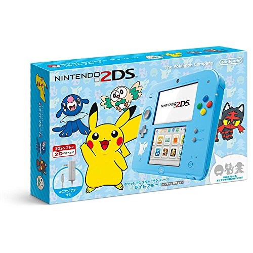 見つけた人ラッキー ニンテンドー2ds ポケットモンスター サン ムーン ライトブルー 良品 最安値に挑戦 Farmerscentre Com Ng