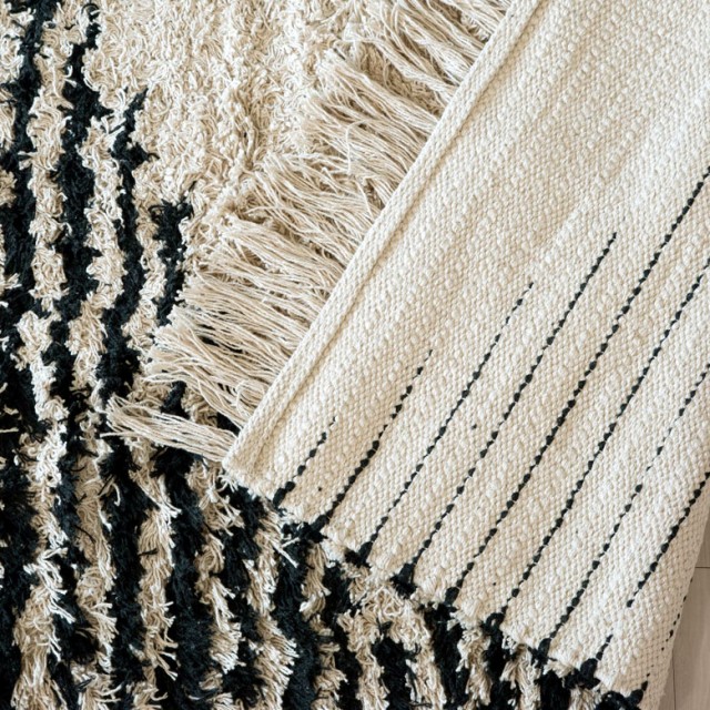 2022春夏 ラグ ラグマット ダイヤ柄 ダイヤモンド シルエット デザイン140×200cm 白黒 BOHO カーペット 絨毯 じゅうたん シャギーラグの通販はau PAY マーケット - アジア工房|商品ロットナンバー:41964315 高品質最新作