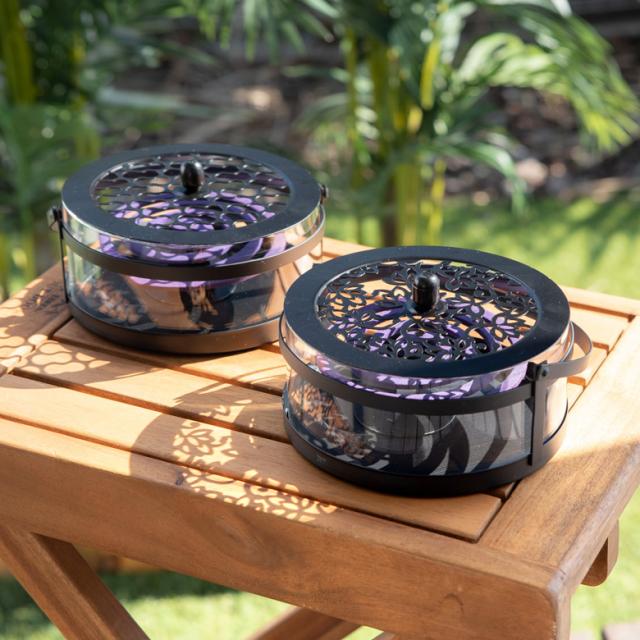 蚊取り線香ホルダー 蚊取り線香入れ 立て おしゃれ ガラス スチール 黒 アウトドア 虫除け 2個セットインテリアの通販はau Pay マーケット アジア工房 商品ロットナンバー