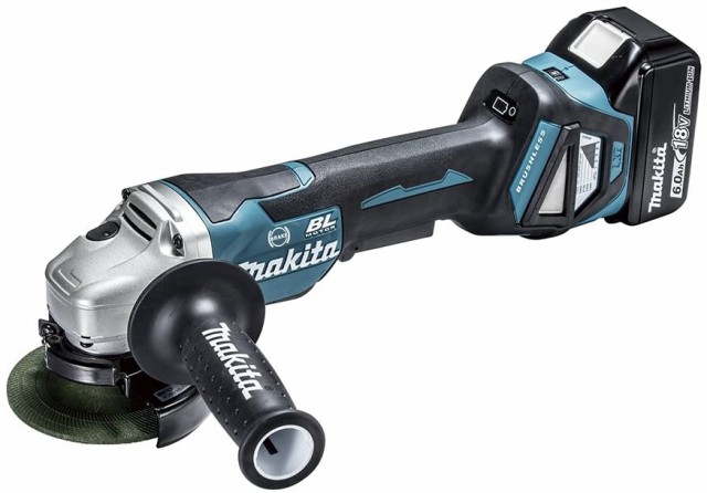 マキタ(makita) GA418DRG 充電式ディスクグラインダー 18V 6.0Ah (100mm) パドルスイッチ 無線連動対応