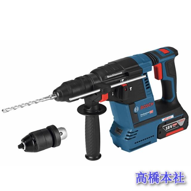 【1着でも送料無料】 ボッシュ電動工具(BOSCH) コードレスハンマードリル GBH 18V-26F(キーレスチャック・6.0Ahバッテリー2個・充電器・キャリングケース〔L-, イワタニアイコレクト 593bd80d