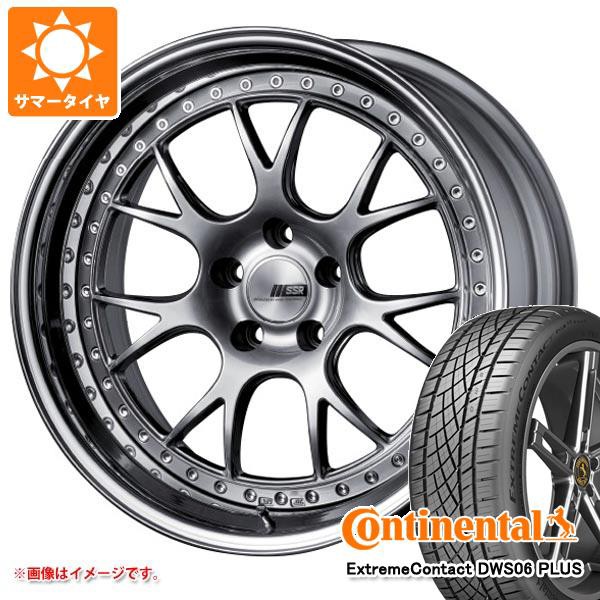 サマータイヤ 245/50R18 100W コンチネンタル エクストリームコンタクト DWS06 プラス SSR プロフェッサー MS3 8.0-18 タイヤホイール4本