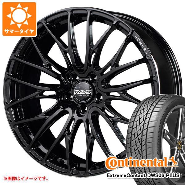 サマータイヤ 245/50R18 100W コンチネンタル エクストリームコンタクト DWS06 プラス レイズ ホムラ 2x10BD 7.5-18 タイヤホイール4本セ