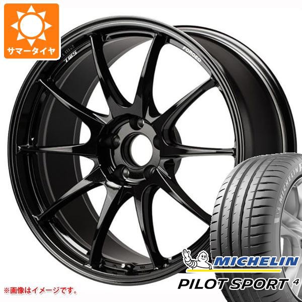 シビック タイプR FK8用 サマータイヤ ミシュラン パイロットスポーツ4 245/40ZR18 97Y XL TWS モータースポーツ RS317 8.5-18 タイヤホ