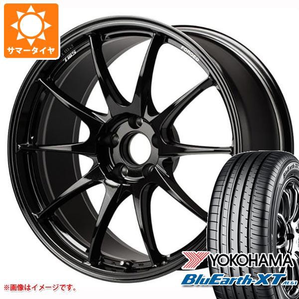 サマータイヤ 225/55R19 99V ヨコハマ ブルーアースXT AE61 TWS モータースポーツ RS317 8.5-19 タイヤホイール4本セット