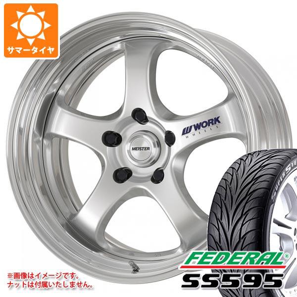 激安ブランド サマータイヤ 215/35R19 85W REINF フェデラル SS595 マイスター S1R 8.0-19 タイヤホイール4本セット, トマトショップ 2c933ac6