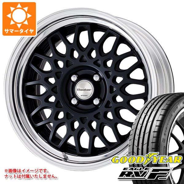 新しく着き サマータイヤ 225/55R18 102V XL グッドイヤー イーグル RV-F シーカー CX 7.5-18 タイヤホイール4本セット, 西磐井郡 91fe1835