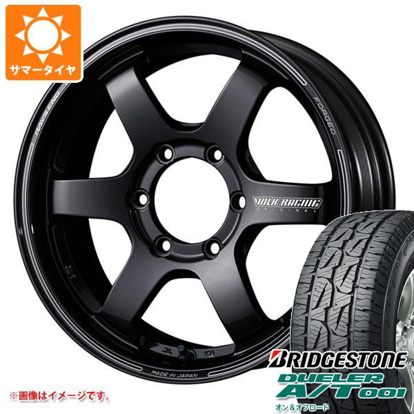 愛用 サマータイヤ 265/60R18 114S XL ブリヂストン デューラー A/T 001 ブラックレター レイズ ボルクレーシング TE37SB 8.0-18 タイヤホイー, 快眠博士 a0617180