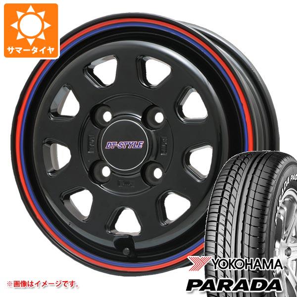 チャンピオン サマータイヤ 165 55r14 95 93n ヨコハマ パラダ Pa03 ブラックレター Dtスタイル 4 5 14 タイヤホイール4本セット 送料無料 早い者勝ち Sylvaniatownshippolice Com
