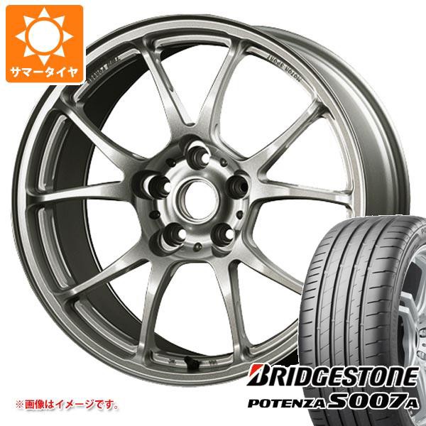 サマータイヤ 215/45R17 91Y XL ブリヂストン ポテンザ S007A TWS モータースポーツ T66-F 8.0-17 タイヤホイール4本セット