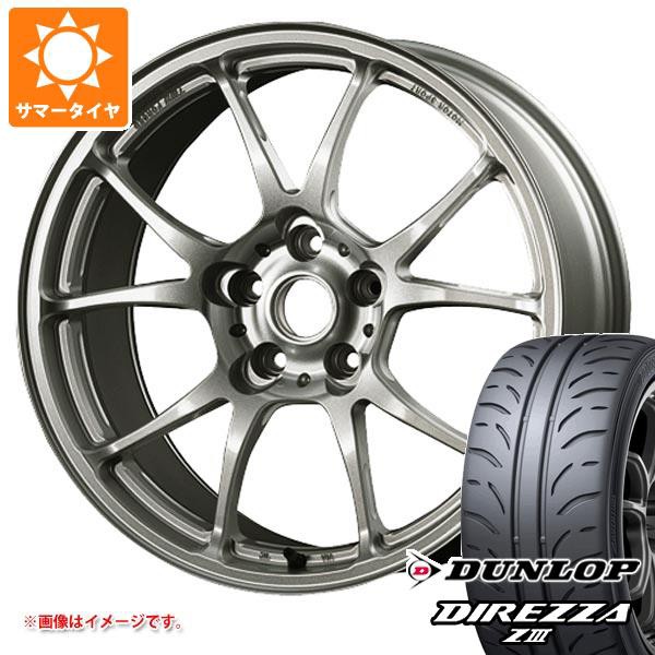 サマータイヤ 225/45R17 91W ダンロップ ディレッツァ Z3 TWS モータースポーツ T66-F 8.0-17 タイヤホイール4本セット