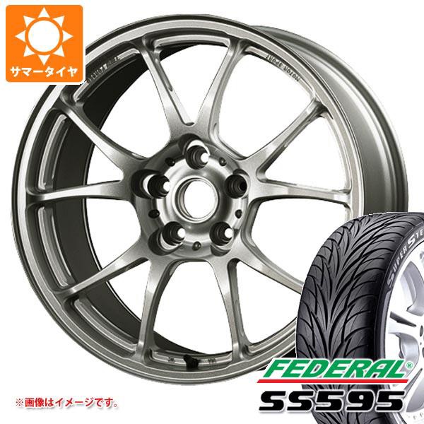 サマータイヤ 235/40R18 91W フェデラル SS595 TWS モータースポーツ T66-F 8.5-18 タイヤホイール4本セット