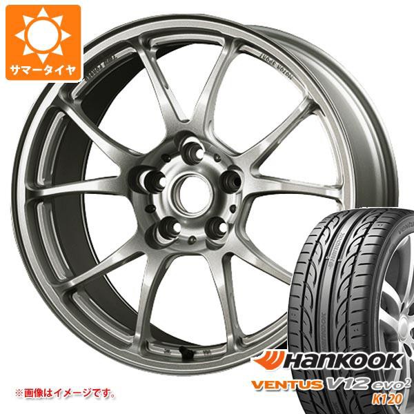 サマータイヤ 195/50R15 82V ハンコック ベンタス V12evo2 K120 TWS モータースポーツ T66-F 7.0-15 タイヤホイール4本セット