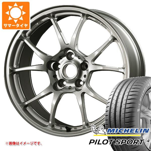 サマータイヤ 205/55R16 (94Y) XL ミシュラン パイロットスポーツ4 TWS モータースポーツ T66-F 7.0-16 タイヤホイール4本セット