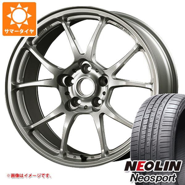 サマータイヤ 225/55R17 101W XL ネオリン ネオスポーツ TWS モータースポーツ T66-F 7.5-17 タイヤホイール4本セット