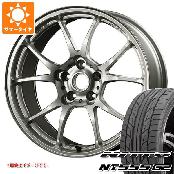 サマータイヤ 205/45R17 88W XL ニットー NT555 G2 TWS モータースポーツ T66-F 7.5-17 タイヤホイール4本セット