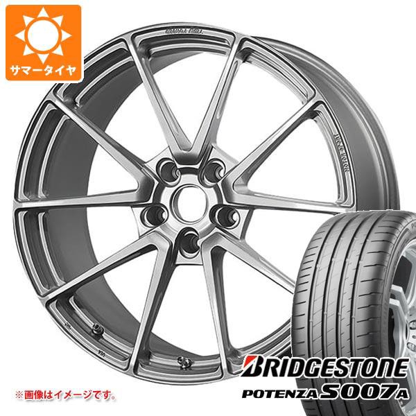 サマータイヤ 225/40R18 92Y XL ブリヂストン ポテンザ S007A TWS モータースポーツ T66-GT 8.0-18 タイヤホイール4本セット