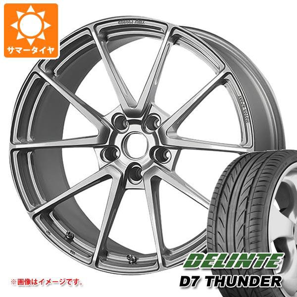 サマータイヤ 235/40R18 95W XL デリンテ D7 サンダー TWS モータースポーツ T66-GT 8.5-18 タイヤホイール4本セット