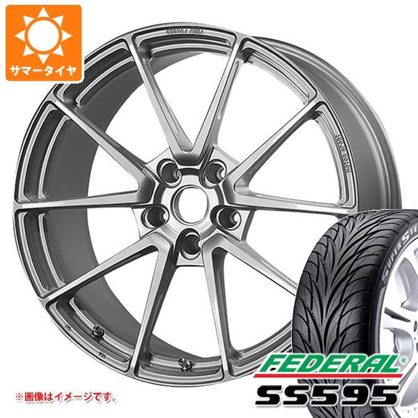 サマータイヤ 235/40R18 91W フェデラル SS595 TWS モータースポーツ T66-GT 8.5-18 タイヤホイール4本セット