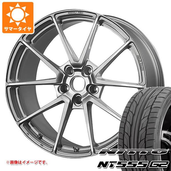 サマータイヤ 245/40R18 97Y XL ニットー NT555 G2 TWS モータースポーツ T66-GT 8.5-18 タイヤホイール4本セット