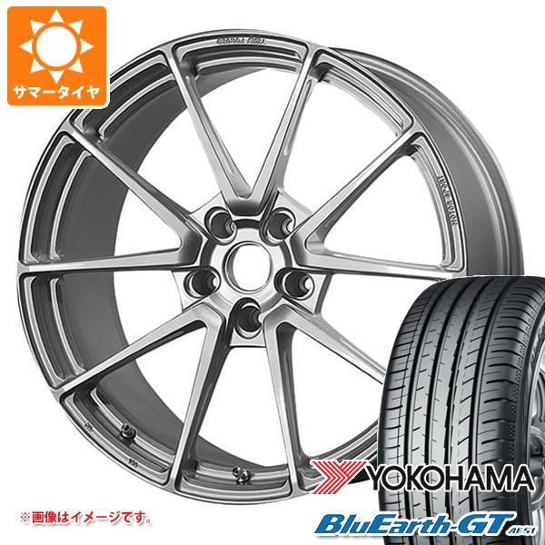 サマータイヤ 225/40R18 92W XL ヨコハマ ブルーアースGT AE51 TWS モータースポーツ T66-GT 8.0-18 タイヤホイール4本セット