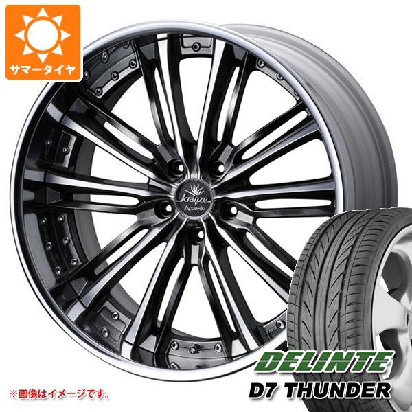 2018新発 サマータイヤ 235/35R19 91W XL デリンテ D7 サンダー クレンツェ アクエルド 8.0-19 タイヤホイール4本セット, Funny Jinx e8ba80cd
