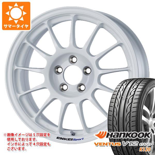 サマータイヤ 195/50R15 82V ハンコック ベンタス V12evo2 K120 エンケイ スポーツ RC-T5 6.5-15 タイヤホイール4本セット