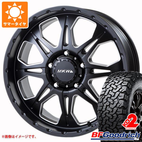 割引発見 ジープ ラングラー JK/JL系用 サマータイヤ BFグッドリッチ オールテレーン T/A KO2 LT265/70R17 121/118S ホワイトレター MKW MK-66 タ, SUBRISKY(サブリスキー) 53cd8e5c