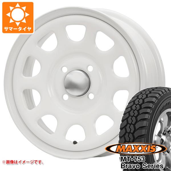 春夏新色 サマータイヤ 185r14 102 100q 8pr マキシス Mt 753 ブラボーシリーズ ブラックサイドウォール Mlj デイトナ Ss 5 0 14 タイヤホイール4 人気no 1 本体 Olsonesq Com