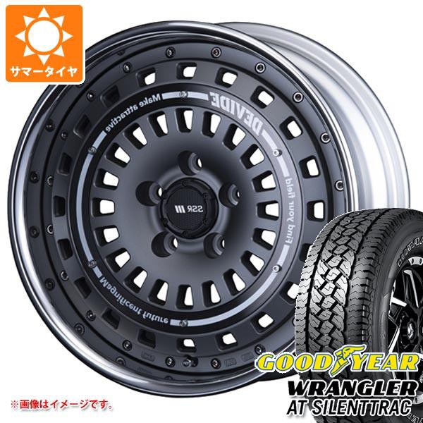 サマータイヤ 225/65R17 102T グッドイヤー ラングラー AT サイレントトラック ブラックレター SSR ディバイド クロスバッハ 7.5-17 タイ