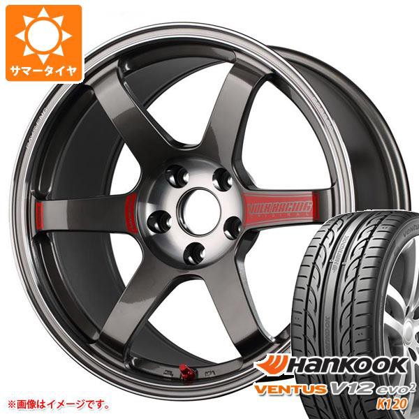 サマータイヤ 245/40R18 97Y XL ハンコック ベンタス V12evo2 K120 レイズ ボルクレーシング TE37 サーガ SL 8.5-18 タイヤホイール4本セ