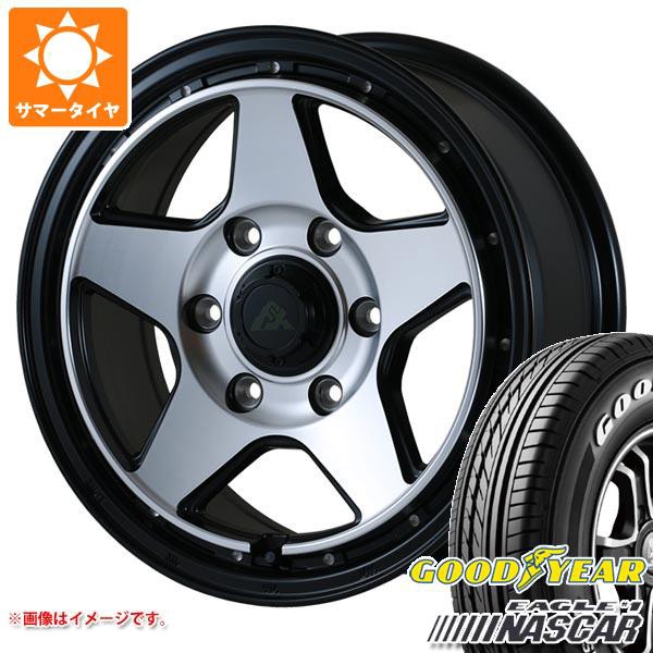 ハイエース 200系用 サマータイヤ グッドイヤー イーグル ＃1 ナスカー 215/65R16C 109/107R ホワイトレター ドゥオール フェニーチェ ク