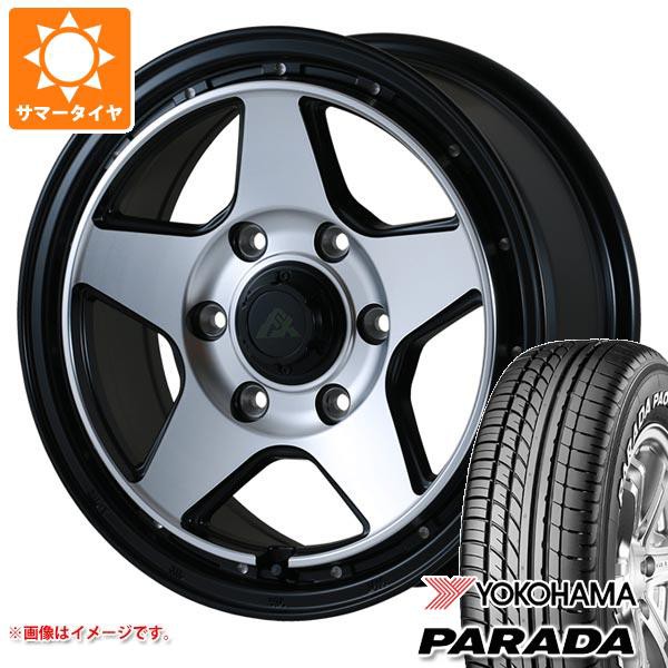 ハイエース 200系用 サマータイヤ ヨコハマ パラダ PA03 215/65R16C 109/107S ホワイトレター ドゥオール フェニーチェ クロス XC5 6.5-1