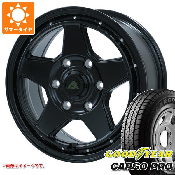 ハイエース 200系用 サマータイヤ グッドイヤー カーゴ プロ 195/80R15 107/105L ドゥオール フェニーチェ クロス XC5 6.0-15 タイヤホイ