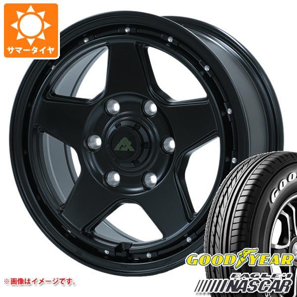 ハイエース 200系用 サマータイヤ グッドイヤー イーグル ＃1 ナスカー 215/65R16C 109/107R ホワイトレター ドゥオール フェニーチェ ク