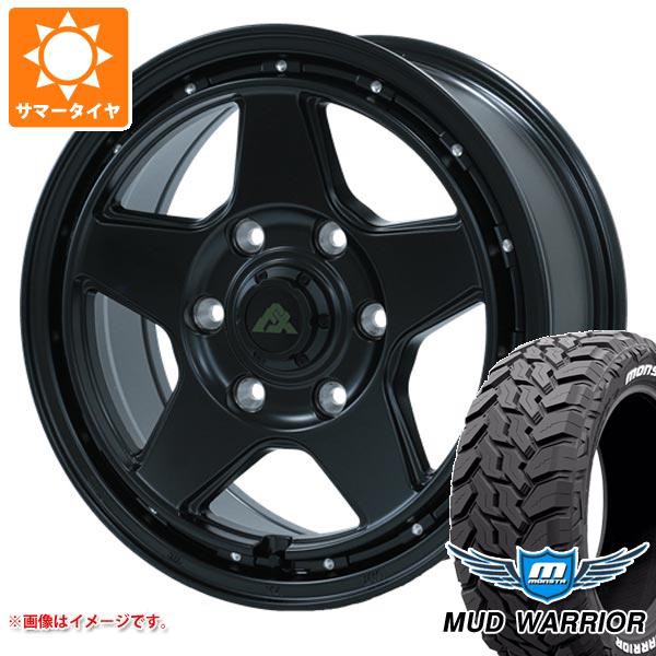 ハイエース 200系用 サマータイヤ モンスタ マッドウォーリアー LT215/70R16 107/105Q ホワイトレター ドゥオール フェニーチェ クロス X