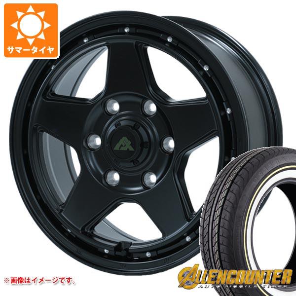 ハイエース 200系用 サマータイヤ オーレンカウンター クラシックオーバル 215/65R16C 109/107T ホワイト/イエローリボン ドゥオール フ